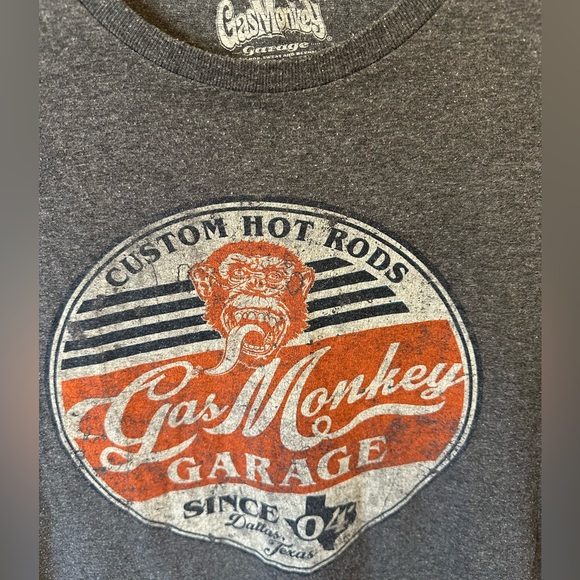 2/$20 🤩 Gas Monkey Garage Custom Hot Rods Graphic Tee – Dallas Texas Size XL - Picture 2 of 4